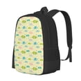 thumbnail image 1 of Balery Armadillo Floral Mochila para hombre y mujer - Tela Oxford 600D resistente - Gran capacidad, resistente al agua, ideal para la escuela, viajes y senderismo, 1 of 6