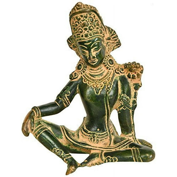Exotic India ZI21 Bhagawan Indra Sculptures