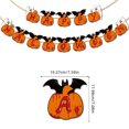 thumbnail image 4 of Mom's Best Banderines de Halloween, pancartas colgantes para interior y exterior, decoración para fiestas, 4 of 9