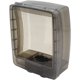 thumbnail image 4 of Toma de corriente impermeable doble para exteriores, toma de corriente eléctrica IP66, enchufe de pared impermeable de 16 A, 4 of 5