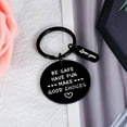 thumbnail image 5 of Inspirational Gifts for Son Daughter Make Good Choices Keychain New Driver Gifts, 5 of 6