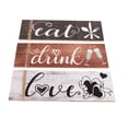 thumbnail image 1 of Kitchen Lettering Signage,Kitchen Dining Room Wall Wooden Decorative Signs Wall Decoration Smart Functionality, 1 of 8