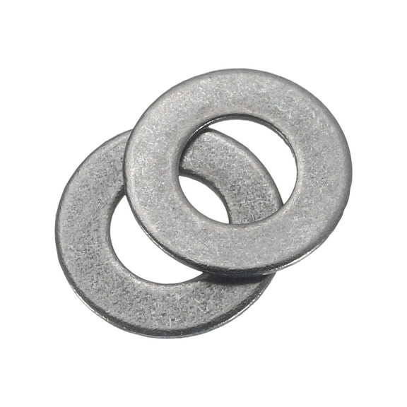80Pcs 304 Stainless Steel Flat Washers, M3x6x0.3mm Ultra Thin Flat Spacers