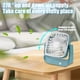 thumbnail image 5 of Miniventilador Usb Portátil de Verano | Ventilador de Escritorio Compacto de 3 Velocidades con Cabezal Ajustable a 270° | Motor Silencioso Sin Escobillas | Base Antideslizante con Gancho Plegable | R, 5 of 6
