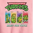 thumbnail image 2 of Teenage Muntant Ninja Turtles - Select Your Turtle Video Game - Toddler And Youth Crewneck Fleece Sweatshirt, 2 of 4