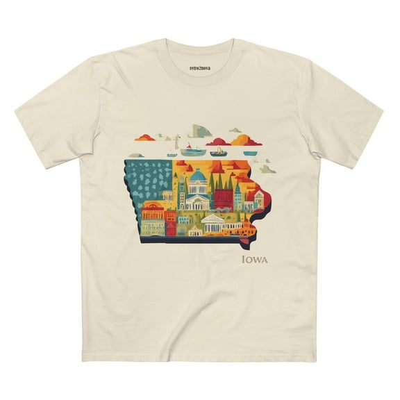 US State Shirts, Iowa Shirt