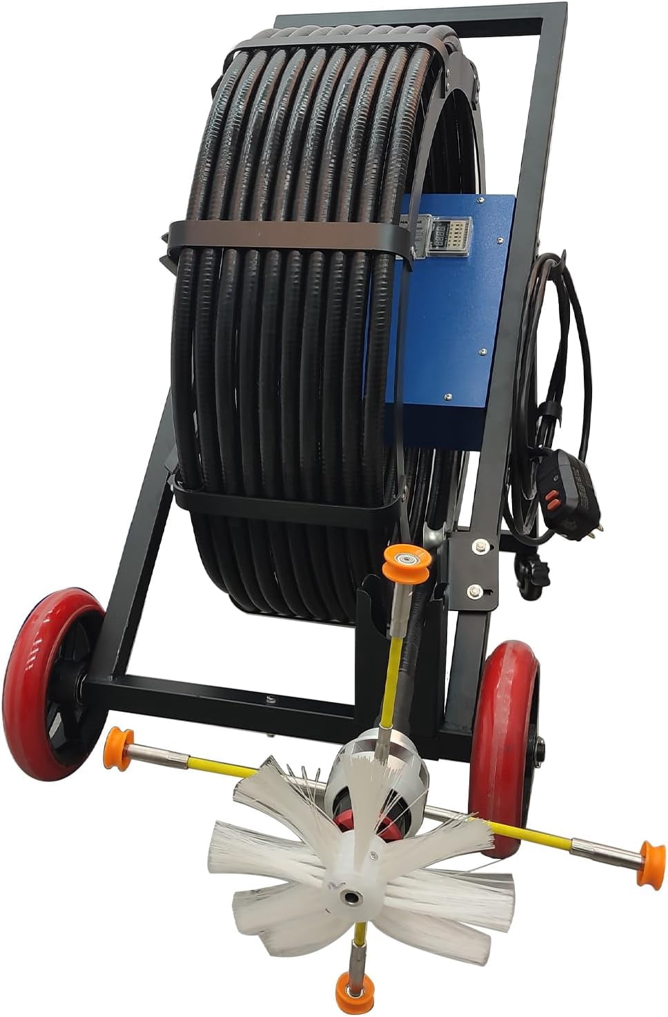 Air Duct Cleaning Machine Rotary Brush Pipe Duct Cleaning Machine Duct Cleaning Tools 0-1000r/min