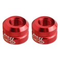 thumbnail image 1 of Paquete de 8-30 tapas de válvu de tubo interior de neumático de tuerca de boca de neumático de vacío de bicicleta rojo 8 piezas Sunnimix Tuerca de boca de ley de neumático de vacío de bicicleta, 1 of 8
