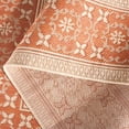 thumbnail image 6 of SAFAVIEH Courtyard Kian Bordered Indoor/Outdoor Area Rug, Cream/Terracotta, 6'7" x 9'6", 6 of 12