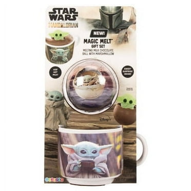 Star Wars Mandalorian Magic Melt Gift Set, Mug, Marshmallow & Melting Milk Chocolate. 2.12 oz