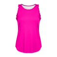 thumbnail image 5 of XIAONU Ruffle Racerback Tank Top for Women Sleeveless Athletic Workout Active Top, 5 of 6