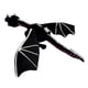 thumbnail image 2 of Juguetes De Peluche De 60Cm, Muñeco De Dibujos Animados De Dragón Negro, Juguetes De Anime De Peluche Suave, Almohada, Cojín, El Mejor Regalo Para El Día De San Valentín seitruly FN006160-00, 2 of 4