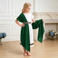 thumbnail image 4 of RFQWOVSR Girls Ancient Greek Style White Robe Halloween Performance Outfit 5-6 Years, 4 of 5