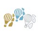 thumbnail image 4 of Cuadros Decorativos Troquel de corte en relieve de arte de papel decorativo para manualidades con globos de fuego DQrwqpou Nuevos Originales, 4 of 7