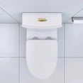 thumbnail image 5 of TICOZE Modern Elongated One-Piece Toilet with Powerful Dual Flush 1.1/1.6 GPF, Soft-Close Seat & Easy-Clean Skirted Design, White, 5 of 12