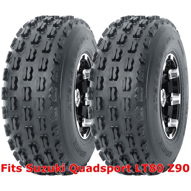(2) WANDA ATV tires 19x78 19x7x8 Suzuki Quadsport LT80 Z90 P327