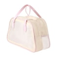 thumbnail image 2 of Clear Waterproof Travel Bag Transparent Makeup Organizer with Handle Large Capacity Portable Toiletry and Cosmetic Wash Bag for Travel, 2 of 6