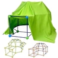 thumbnail image 1 of Set de construcción de guaridas con prismáticos para niños, tienda de campaña, juguete de bricolaje, 1 of 4