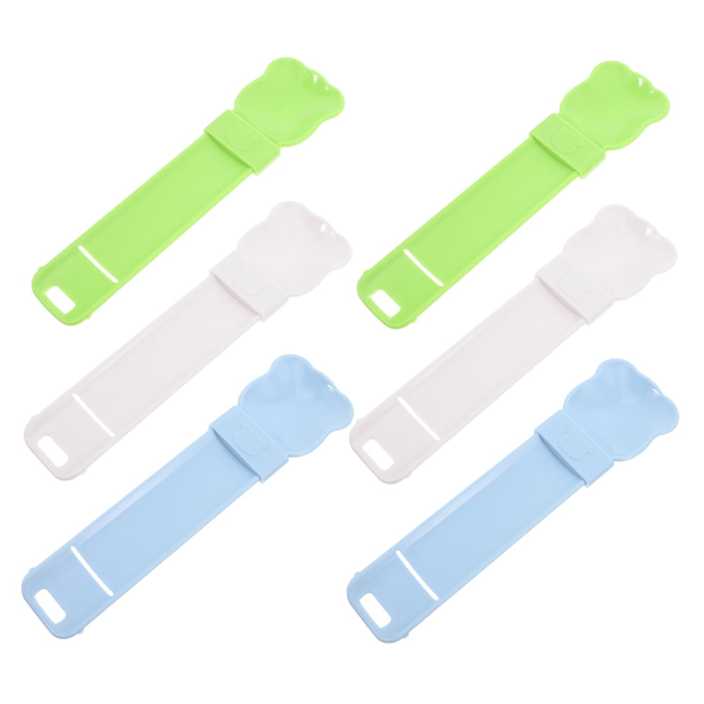 TABLZONE 6pcs Cat Strip Feeder Spoon for Wet Food and Liquid Snacks Abs