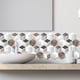 thumbnail image 3 of Calcomanía Pared 3D anticolisión pegatina Pared extraíble PVC Irregular ladrillo panel Pared decoraciones artísticas 10 Piezas Methold JJ24094-04, 3 of 6