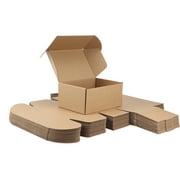 25 Pack 9x6x4 Shipping Boxes, Small Corrugated Cardboard Mailer Box for Packing and Mailing, Brown