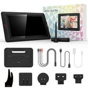 XP-Pen Artist 15.6 Pro Graphics Drawing Tablet 1920 x 1080 Pixel, 8192 Pressure Sensitivity, Black
