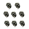 thumbnail image 4 of Justharion Gothic Punk Golden Horror Skull Ring Excellent Suitable For Many Occasions Easy silver 14 1Set, 4 of 6