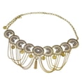 thumbnail image 4 of Cadena de Cuerpo Zulema Cinturón Borlas Ajustable Dorado, 4 of 8