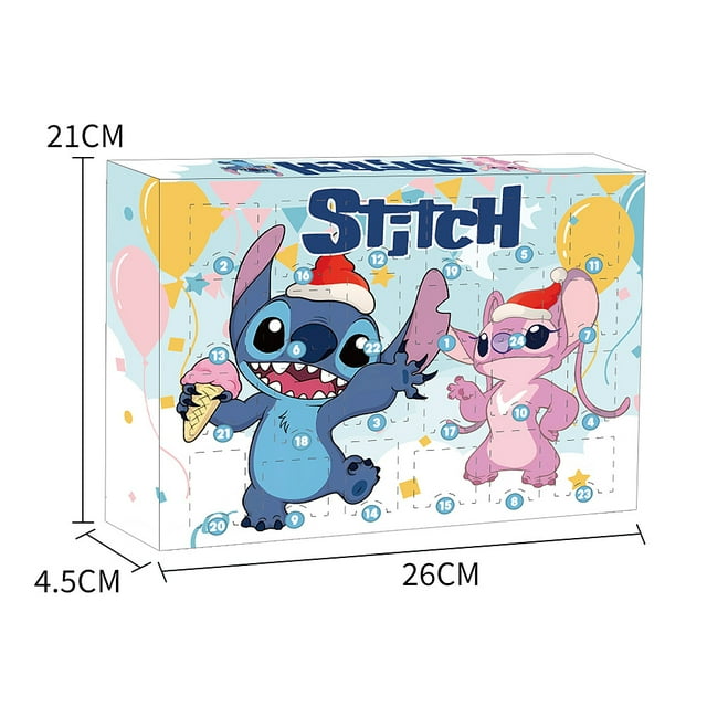 Stitch Blind Box Julkalender Blind Box Nedräkning Anime Blind Box