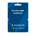 thumbnail image 1 of VPN Mullvad VPN 6 meses 5 dispositivos Protección de la privacidad, 1 of 3