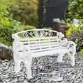 thumbnail image 4 of 2 Pcs Bancs de Parc Modèle Mise en Page Mini Ornement de Jardin Mini Ornement de Maison, 4 of 7