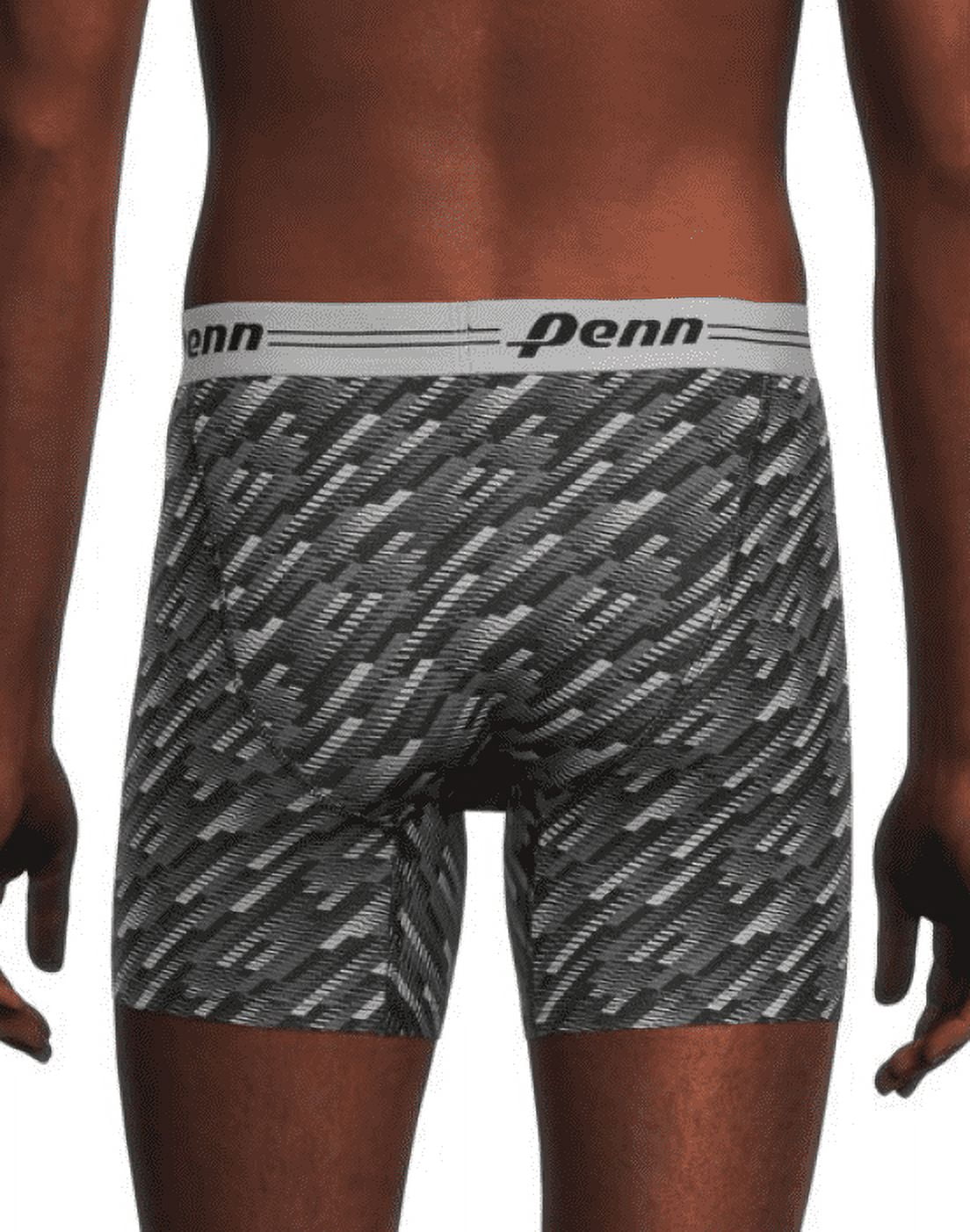 Penn 3-Pack Adult Mens Cotton Stretch Boxer Briefs, Sizes S-XL