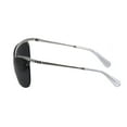 thumbnail image 3 of Swarovski SK 7018 Metal Womens Irregular Sunglasses Silver 63mm Adult, 3 of 4