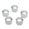 thumbnail image 3 of Universal 17mm Car Wheel Chrome Plastic Nut Cover Bolt Cap, 3 of 7