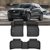 Nilight Floor Mats for Cadillac XT4 2019 2020 2021 2022 2023 2024 2025 All Weather Custom Fit Heavy Duty Floor Liners