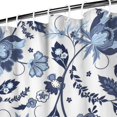 thumbnail image 3 of Waterproof Beautiful Colorful Floral Shower Curtain 72x72 Inch Boho Style Polyester Unique Shower Curtain for Bathroom Hotel Home Decor with 12 Plastic Hooks, 3 of 5