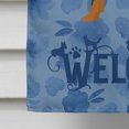 thumbnail image 4 of Carolines Treasures CK6040CHF 28 x 0.01 x 40 in. Prague Ratter Welcome Flag Canvas House Size, 4 of 4
