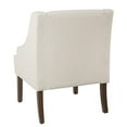 thumbnail image 5 of HomePop Fauteuil d'Appoint Moderne à Accoudoirs Incurvés, 5 of 5