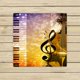 thumbnail image 1 of ABPHQTO Música abstracta Noche Concierto Toallas Playa Baño Piscina Sprot Viaje Mano Spa Toalla 33x33 cm, 1 of 1