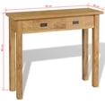 thumbnail image 6 of vidaXL Console Table Solid Teak 35.4"x11.8"x31.5", 6 of 8