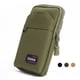 thumbnail image 5 of Naiovety Riñonera deportiva de tela Oxford para ciclismo, paquete para correr, ejercicio de entrenamiento, bolsa para cinturón de transporte, accesorios Mochilas de mochilero Verde de una sola capa Naiovety OD021882-03B, 5 of 6