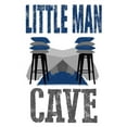 thumbnail image 2 of Prime, Marcus 17x24 White Modern Wood Framed Museum Art Print Titled - Little Man Cave, 2 of 4