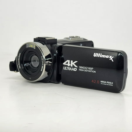 Ultimaxx Digital 2.7K Camcorder 42MP Vlogging Camera for Adults Teens & Beginners
