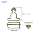 thumbnail image 2 of Unique Bargains Bronze Tone Overall Buckles, 10 Sets, 2 of 6