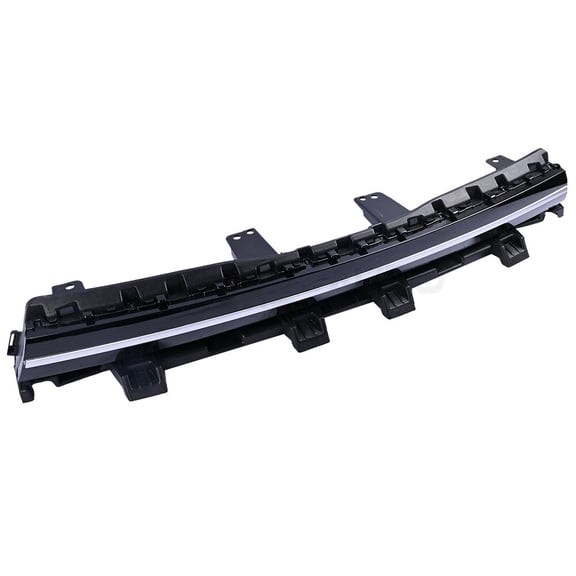 For Kia Soul 2020-2022 Front Bumper Upper Grille Black Silver 86370K0000