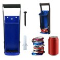 thumbnail image 1 of Abridor Botellas Trituradora Latas Metal Montado en La Pared 16 Oz para Latas Refresco (azul), 1 of 9