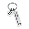 thumbnail image 1 of Drive Safe Keychain For Boyfriend I Love You Keychains I Need You Here With Me Key Rings Y, 1 of 5
