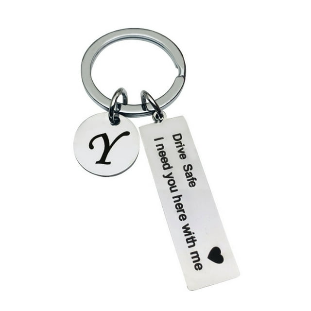 Drive Safe Keychain For Boyfriend I Love You Keychains I Need You Here With Me Key Rings Y