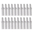 thumbnail image 1 of Phenofice 1Pack Hunting Nock Aluminum Silver Durable Arrow Fitting for Compound Bow, 1 of 5