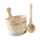 thumbnail image 4 of Juego de Cubo Y Cucharón para Sauna, Barril de Madera para Herramientas de Baño para Spa, Sauna, Hogar, 4 of 9